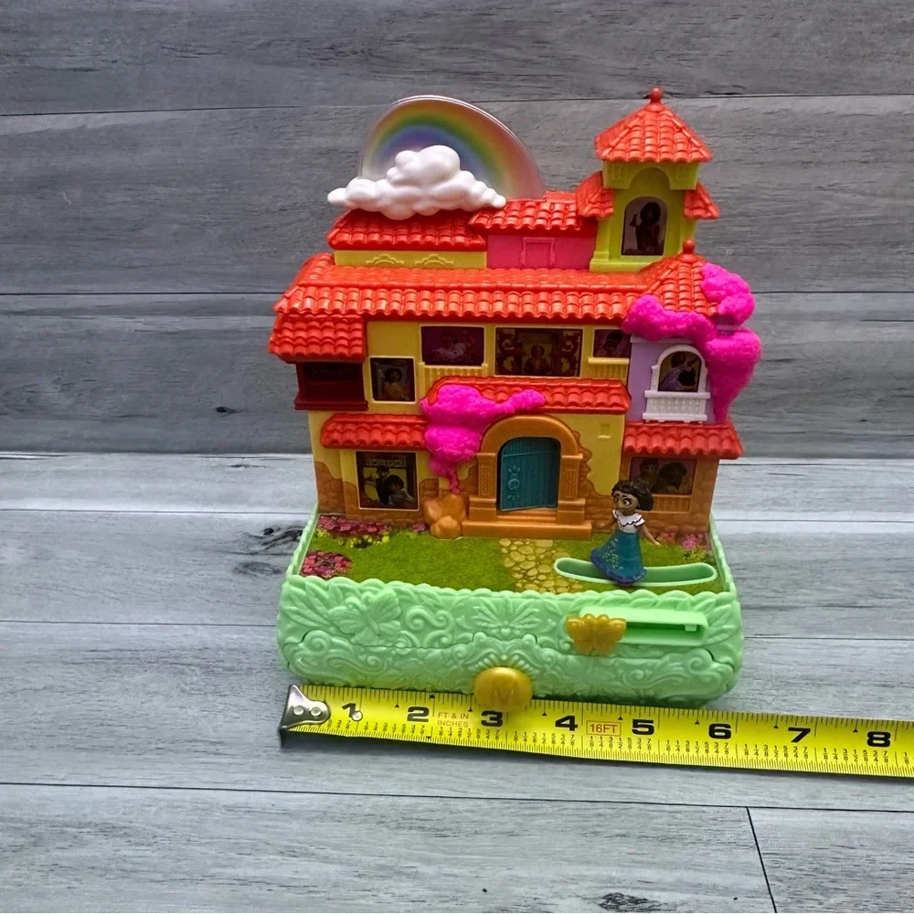 Disney Encanto Jewelry Box with Rainbow and Pink Accents